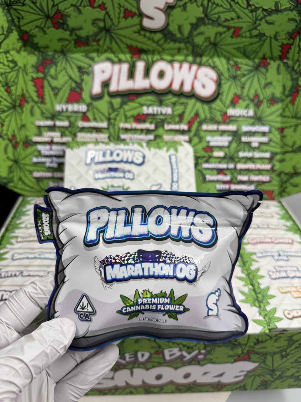 snooze pillows weed