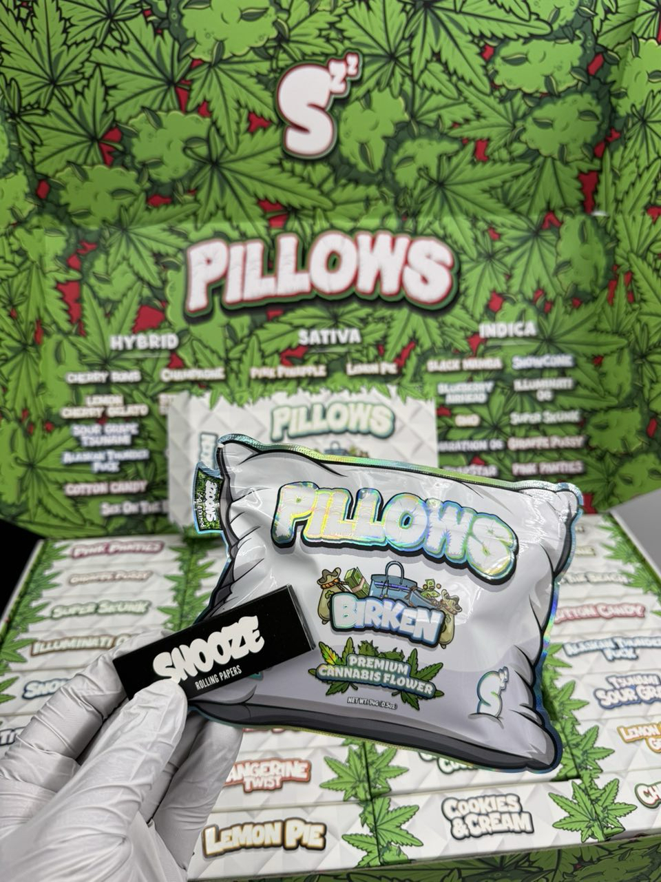 snooze pillows weed